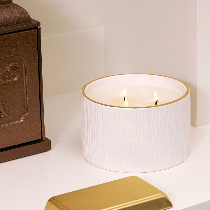 Thymes Frasier Fir | Ceramic Boxed Candle | 3 Wick