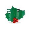 Holly Leaves Flat Hair Clip