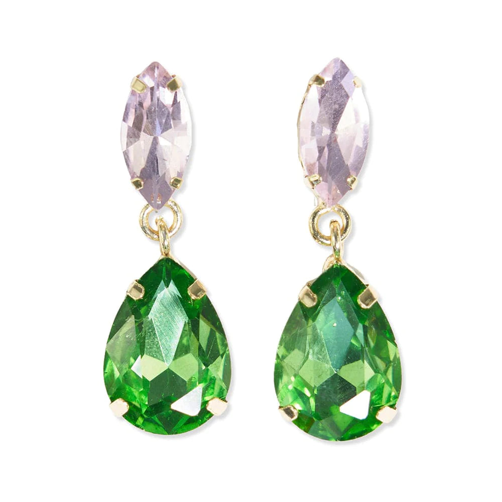 Lizzie Earrings | Green