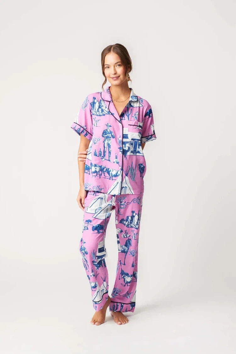 Katie Kime | Marfa Toile Pajama Pant Set