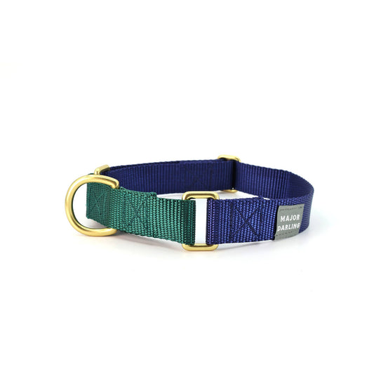 Martingale Collar | Navy + Forest