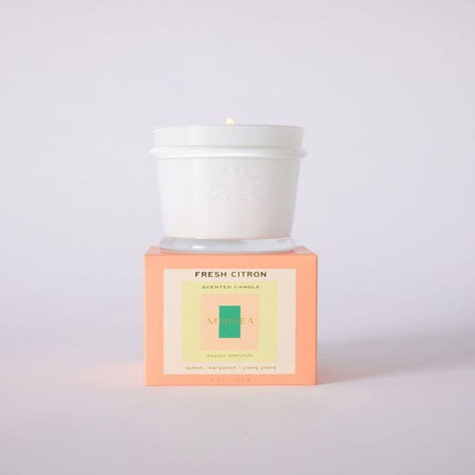 Boxed Candle - 9 oz - Fresh Citron