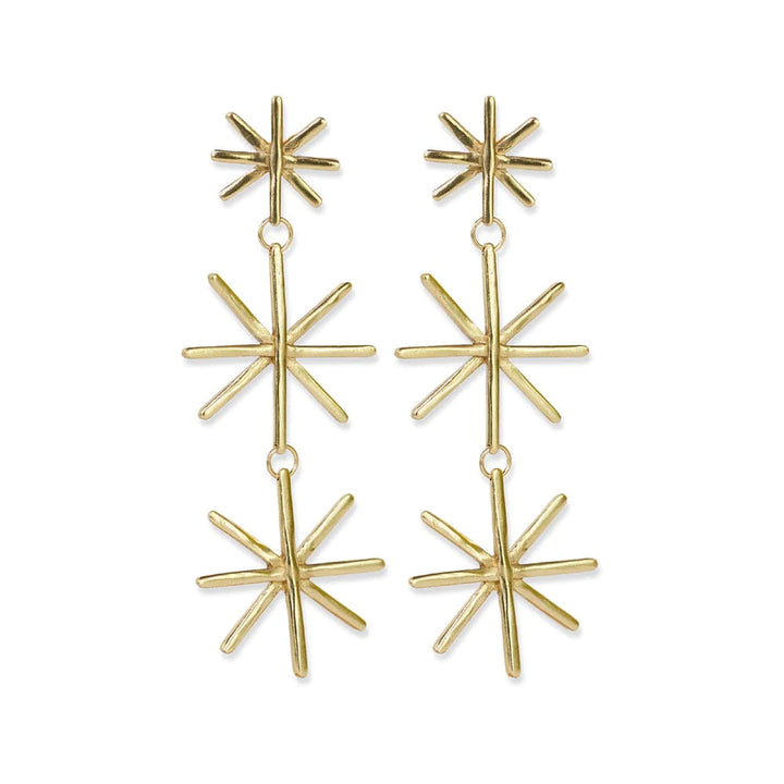 Mya Triple Stick Burst Earrings