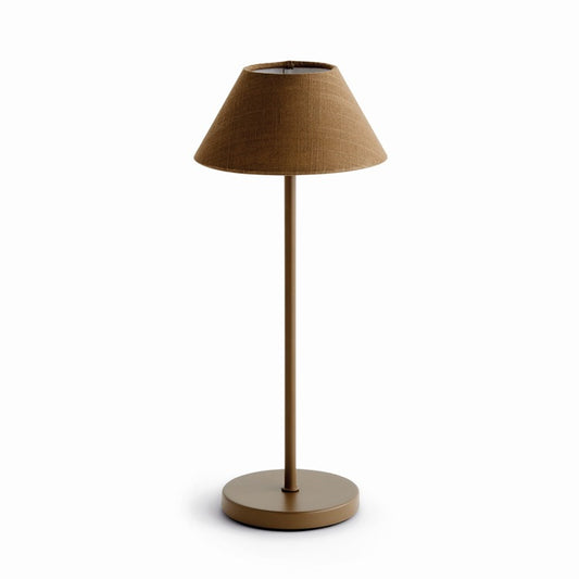 14" Cordless Lamp | Brown