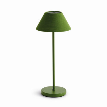 14" Cordless Lamp | Green
