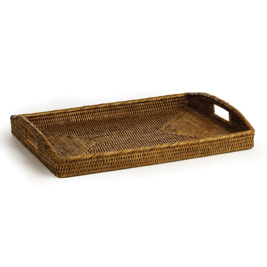 BURMA RATTAN MORNING TRAY 20"
