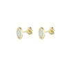 Marquise Opal Stud Earrings