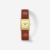 Virgil | Lizard Embossed | Gold, Brown and Cream