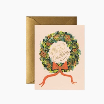 Christmas Wreath Card