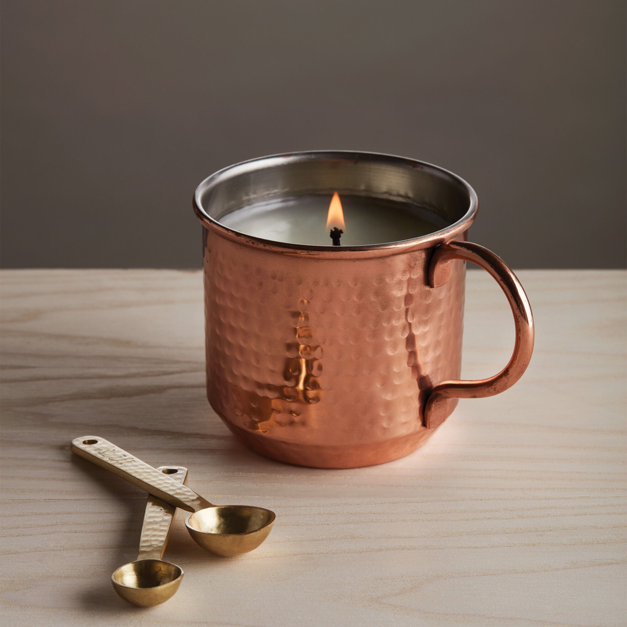 Thymes | Simmered Cider Copper Cup Candle