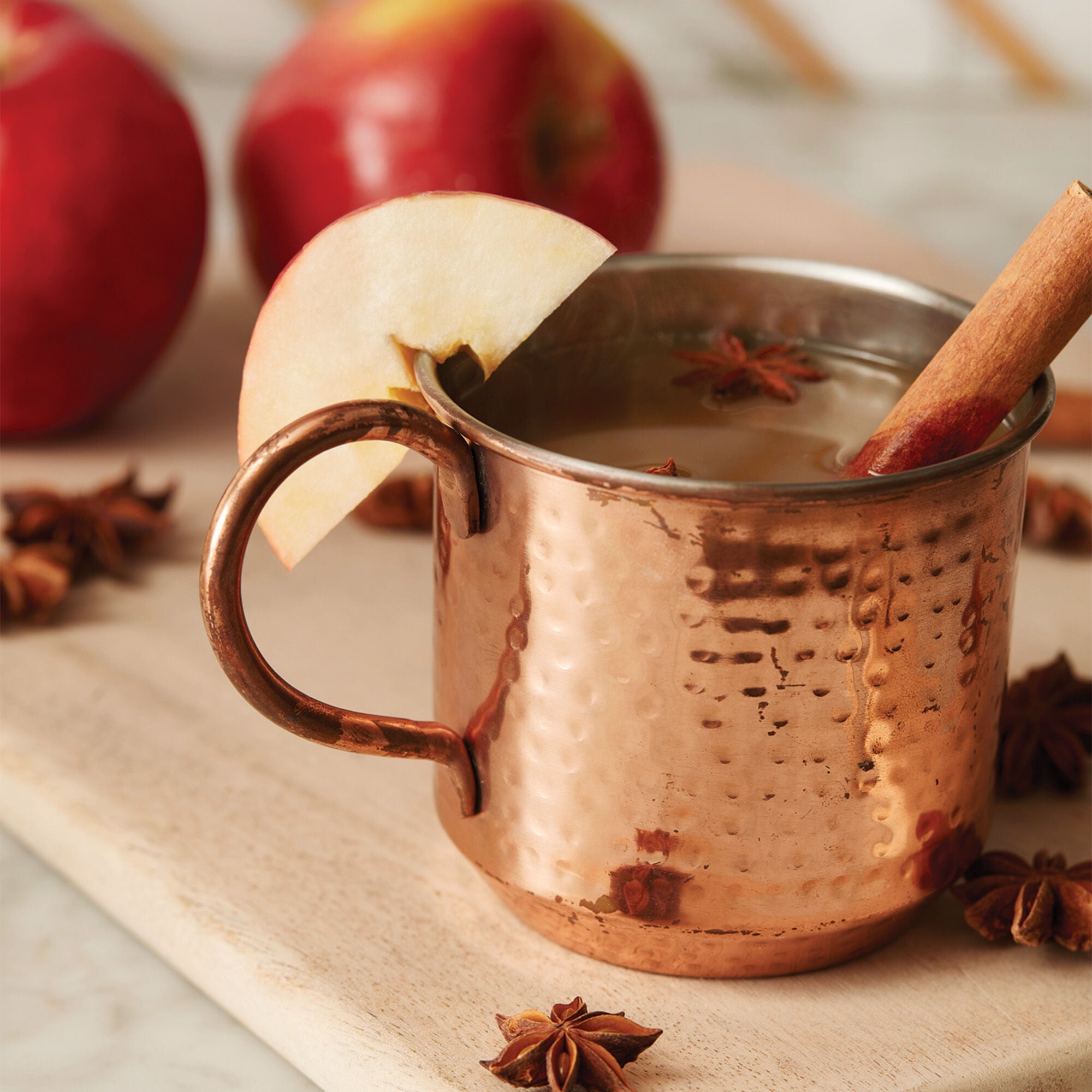 Thymes | Simmered Cider Copper Cup Candle
