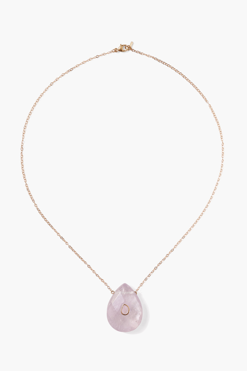 Chan Luu | 14K Gold Temple Necklace | Amethyst