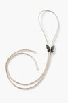 Butterfly Bolo Tie Necklace Labradorite