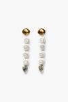 EG-5976 Labradorite Long Drop Earrings
