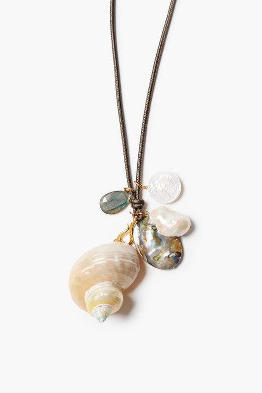 NG-15617LQ Turbo Shell Necklace