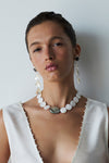 NG-15645 Mother of Pearl and Abalone Necklace