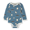 Penguin Luxe Stretch Long Sleeve Onesie