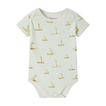 Organic Cotton One Piece | Sailboat Melody