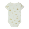 Organic Cotton One Piece | Sailboat Melody