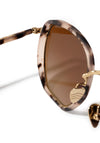 PEYTON | 18K Matte Black Fade Titanium + Matte Sunday Tortoise Mirrored