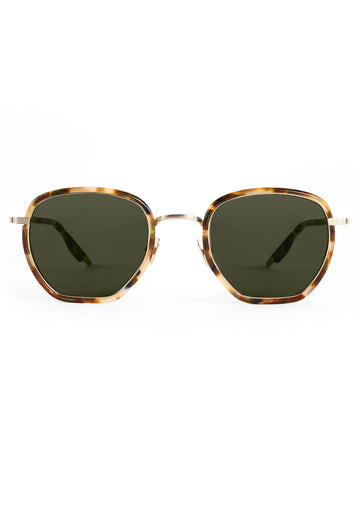 PEYTON | 12K Titanium + Tuscan Tortoise
