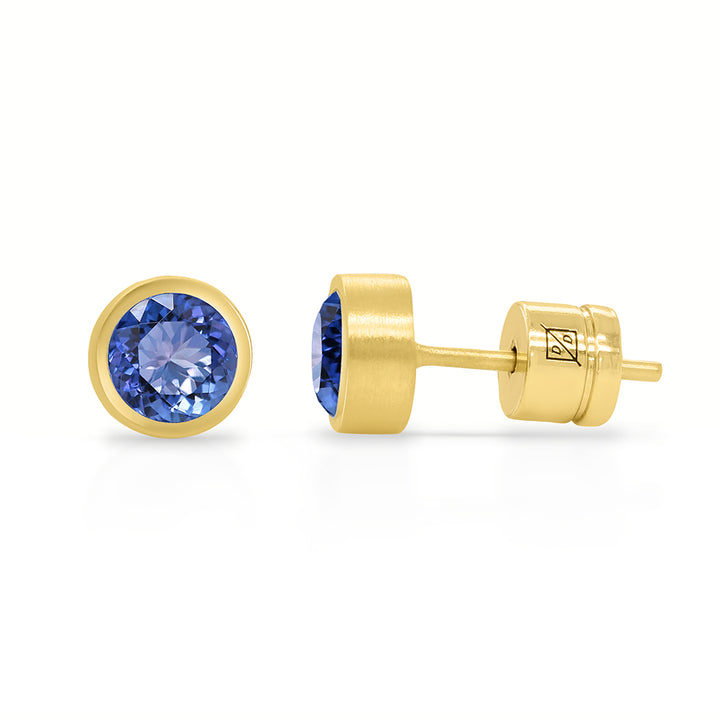 Signature Small Knockout Studs | Midnight Blue