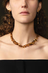 Angie Whiskey Quartz Necklace