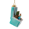 Ornament glass cool box H3.5"
