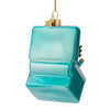 Ornament glass cool box H3.5"