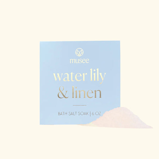Water Lily and Linen Mini Bath Soak