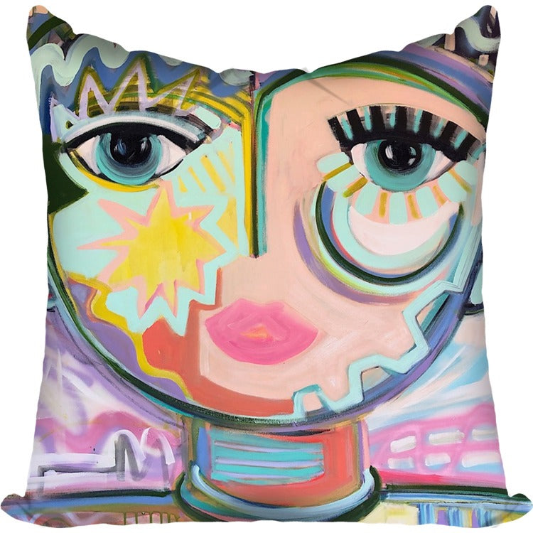 Astra Luna Chica Pillow - Color Velvet 22 x 22