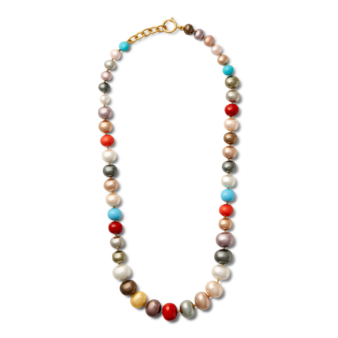 Catherine Canino | Rainbow Pebble Necklace