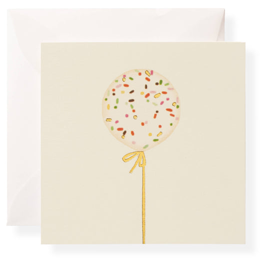 Confetti Balloon Gift Enclosure Card