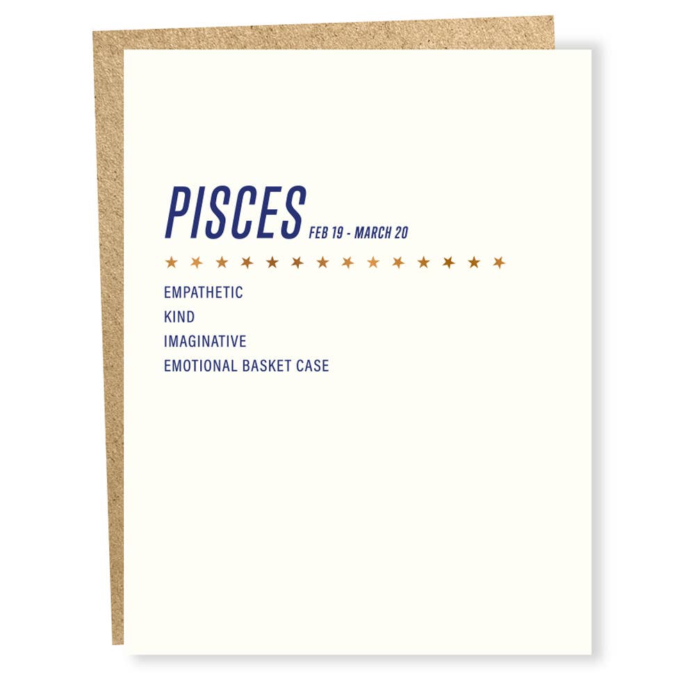 Pisces Card