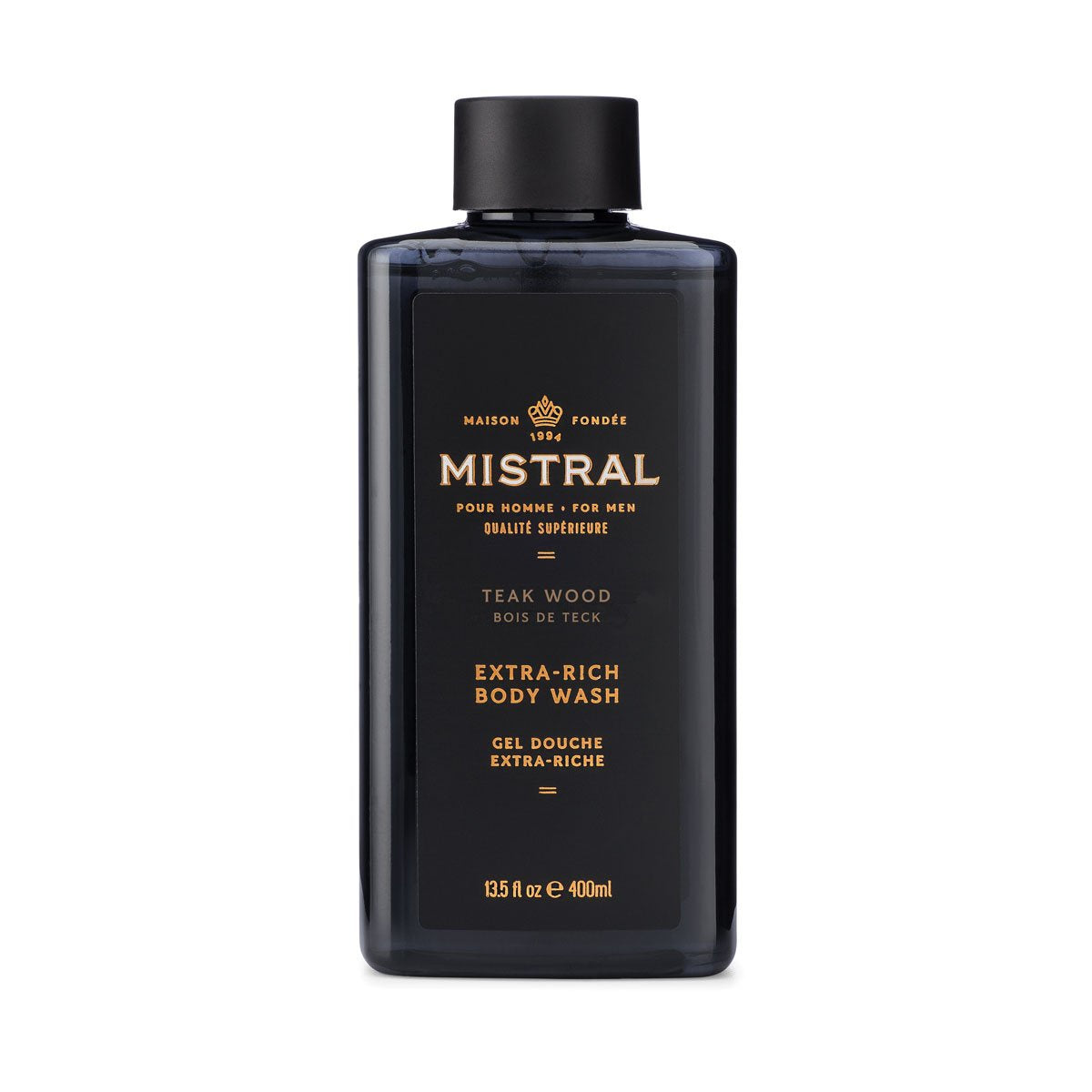 mistral, teak wood, body wash, france, men's collection