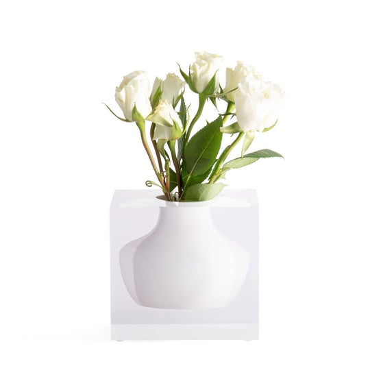 JR William | Doyers Bud Vase | Hamptons White