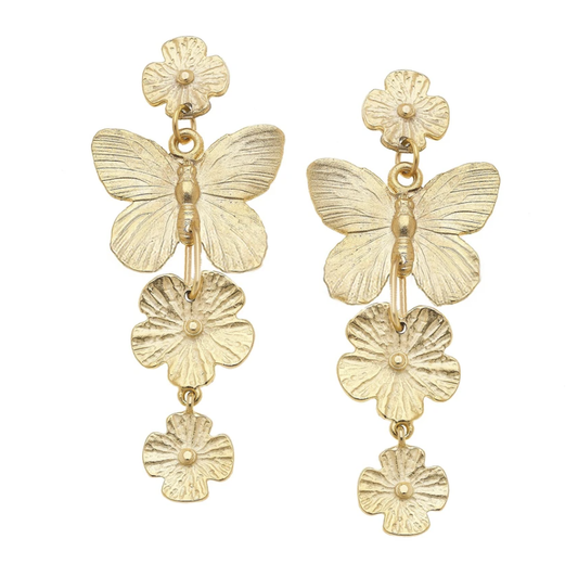 Milly Butterfly Tier Earrings