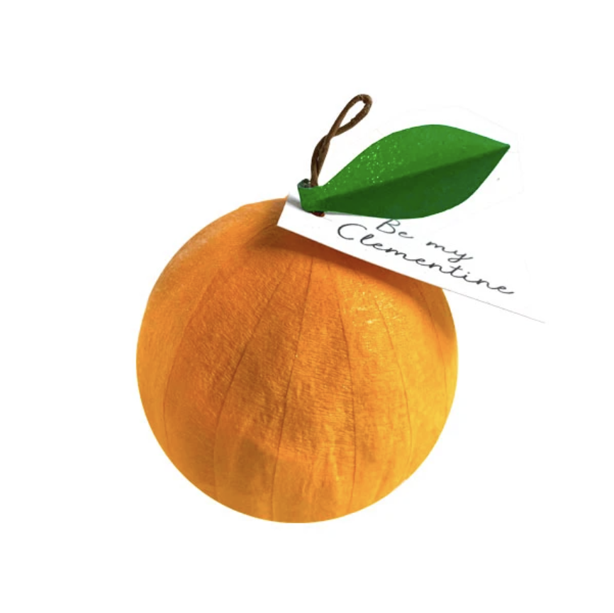 clementine, surprise ball, kids, party favor