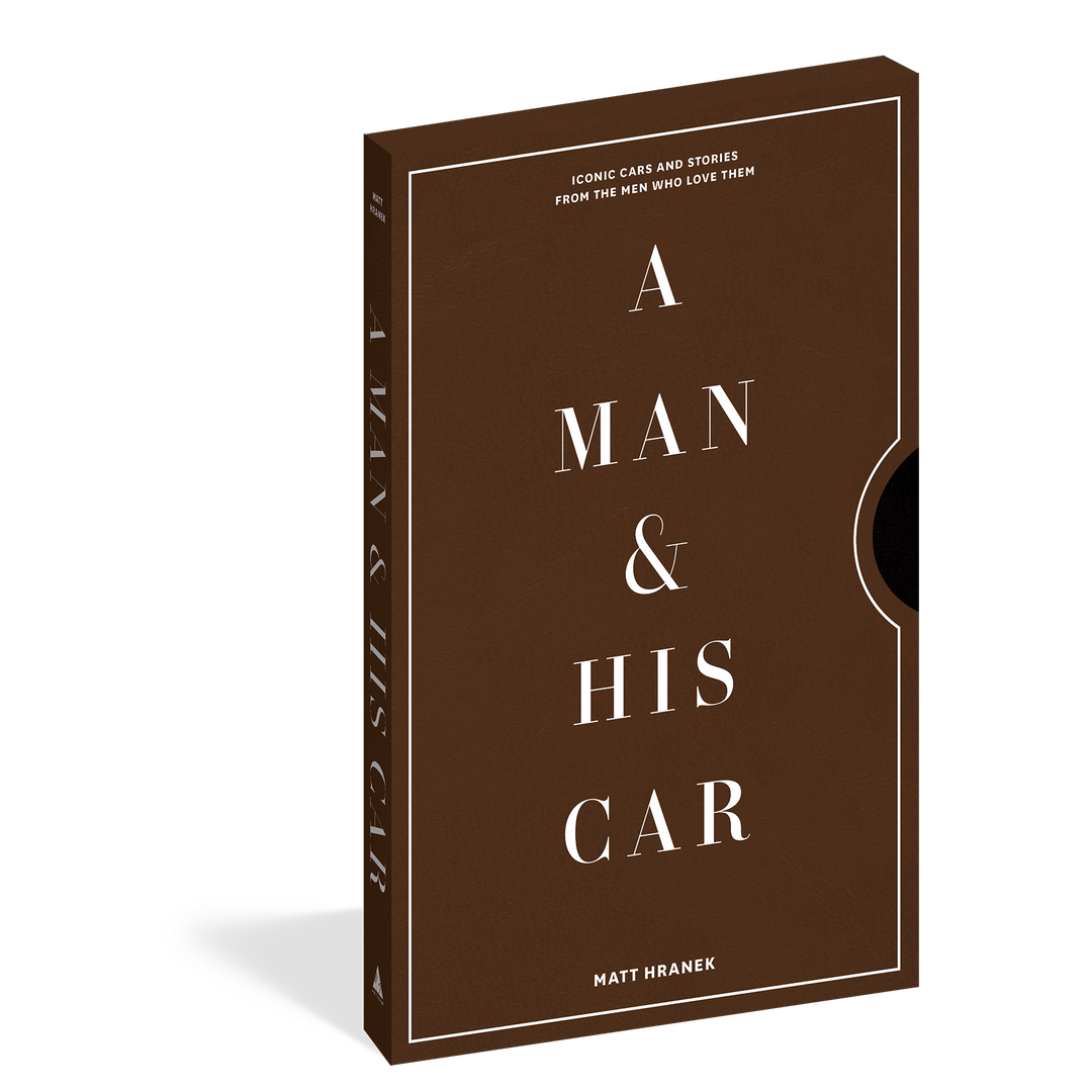book for men, men's book, coffee table book, a man and his car