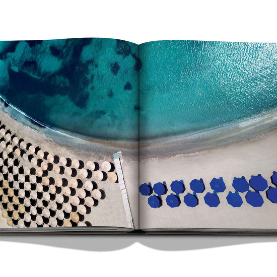 greece, athens, riviera, assouline, assouline books, publisher, coffee table book, gift shop, gift, orlando, winter park, florida, design books, travel book, beach, blu water, umbrellas