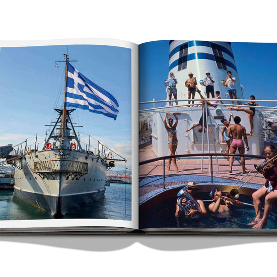 greece, athens, riviera, assouline, assouline books, publisher, coffee table book, gift shop, gift, orlando, winter park, florida, design books, travel book sailboat, sailing, boat, party, instruments, vintage