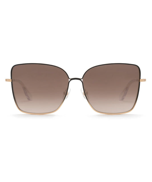 dolly matte black fade 24ki mirrored. Sunglasses. Krewe eyewear. Designer sunglasses. New orleans. Polarized. UV protection. UVA/UVB. Fashion sunglasses. Prescription. Sunglasses for men. Sunglasses for women. Retro sunglasses. Aviators. Wayfarer. Cat-eye sunglasses. Oversized sunglasses. Mirrored sunglasses. Trendy. Stylish. Luxury sunglasses.