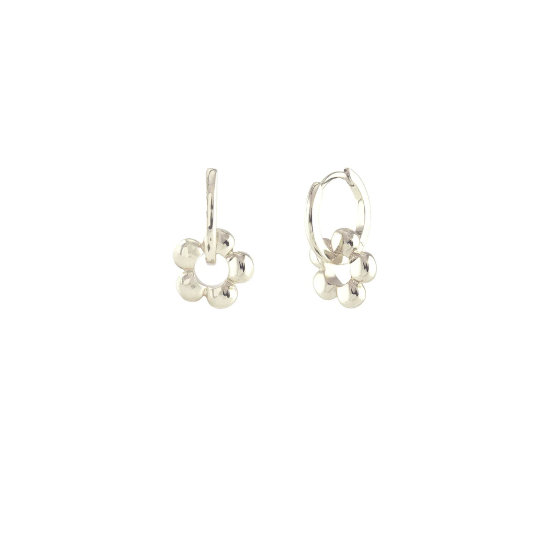 Kris Nations | Flower Huggie Hoop