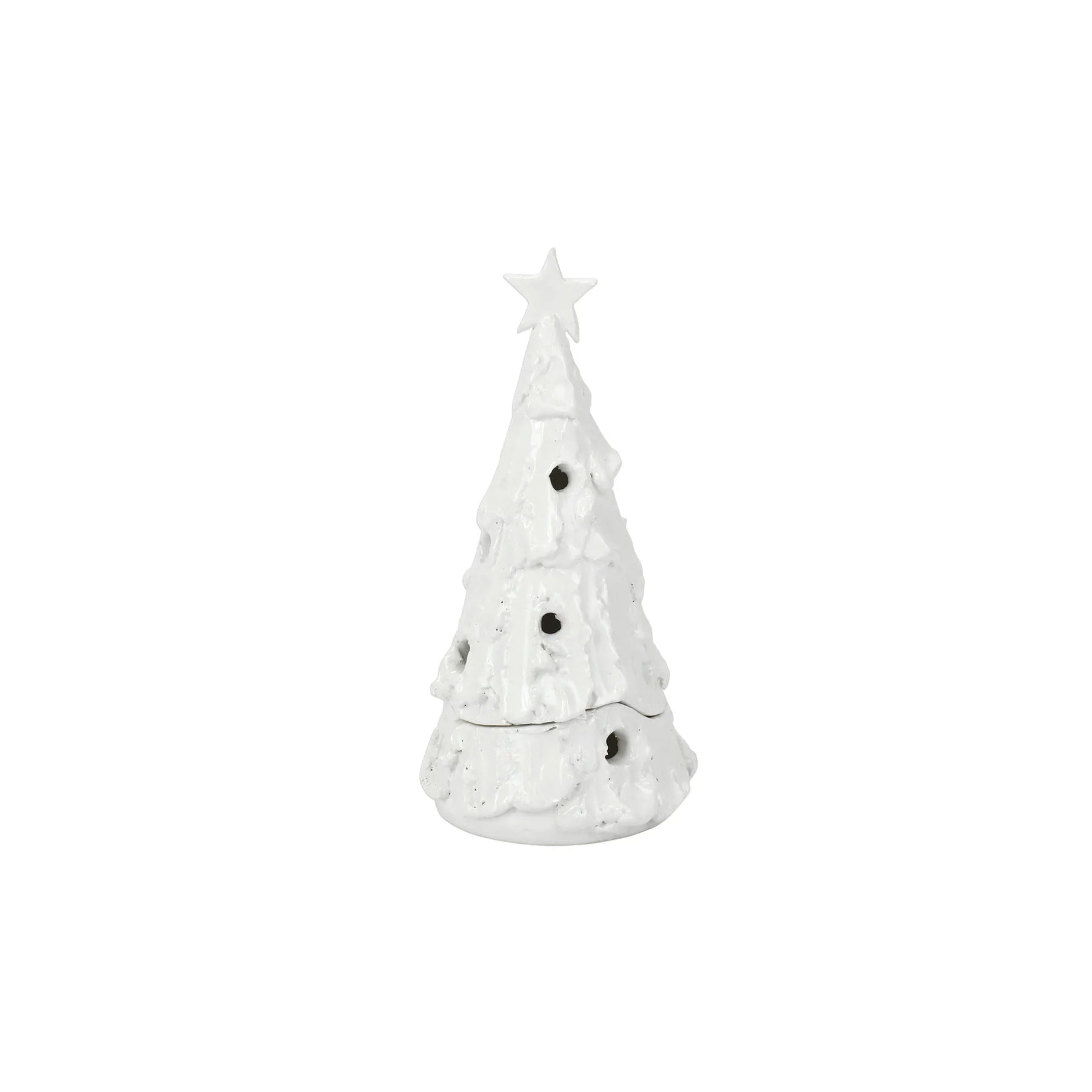 Vietri | Foresta Small Flocked Tree with Star