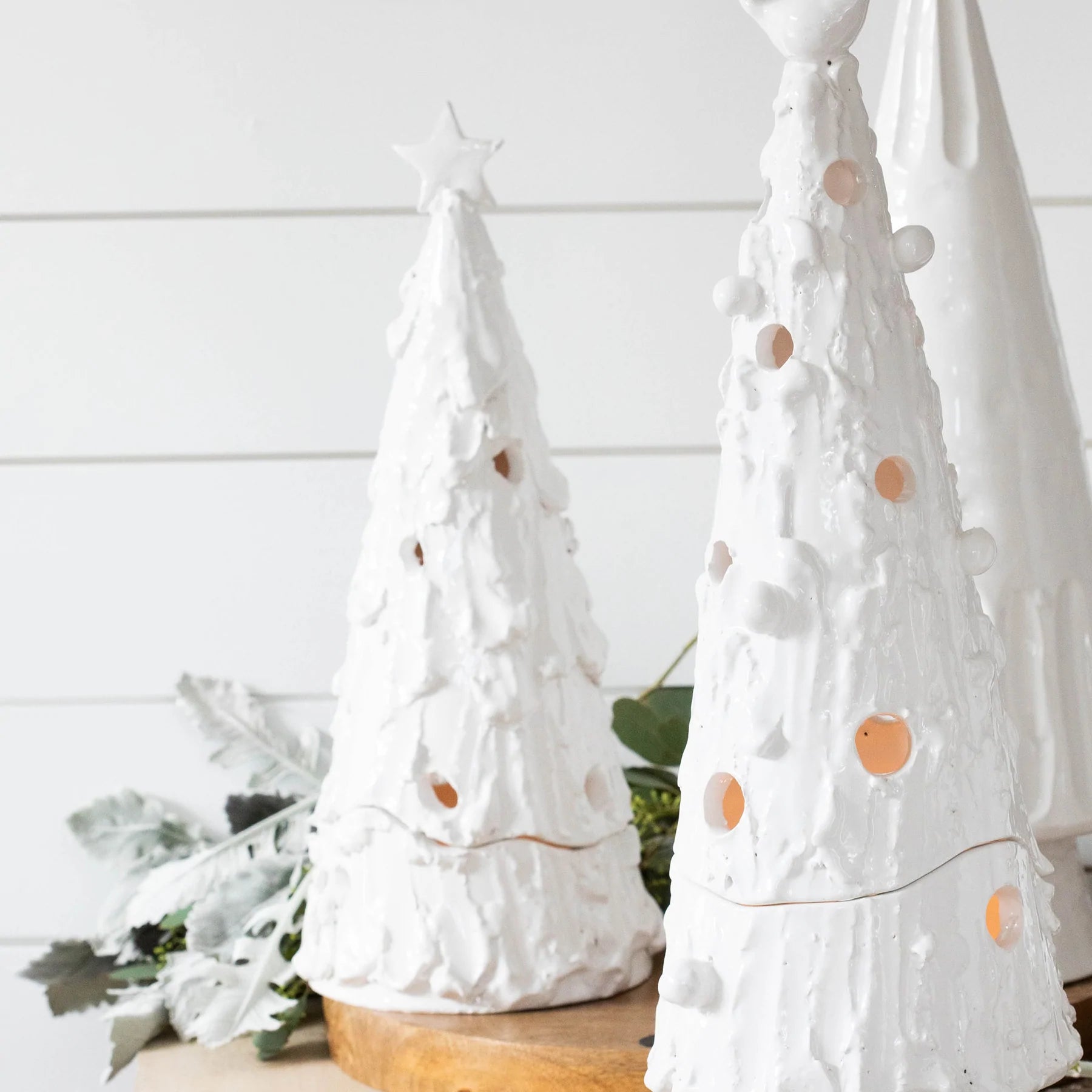 Vietri | Foresta Small Flocked Tree with Star