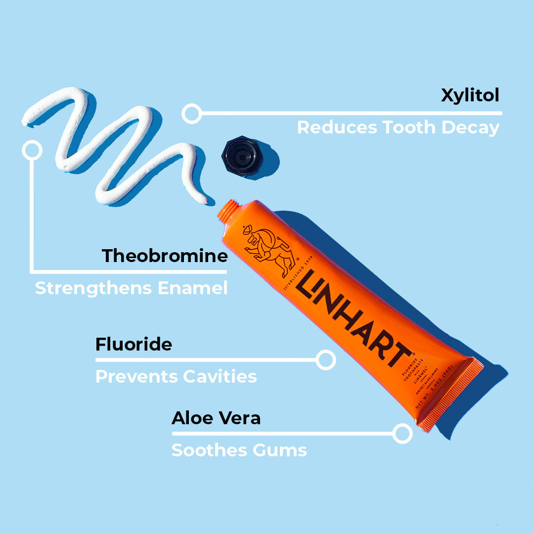 linhart, toothpaste, toothbrush, fluroide, linamel, new york, dentist, dental, dental hygiene
