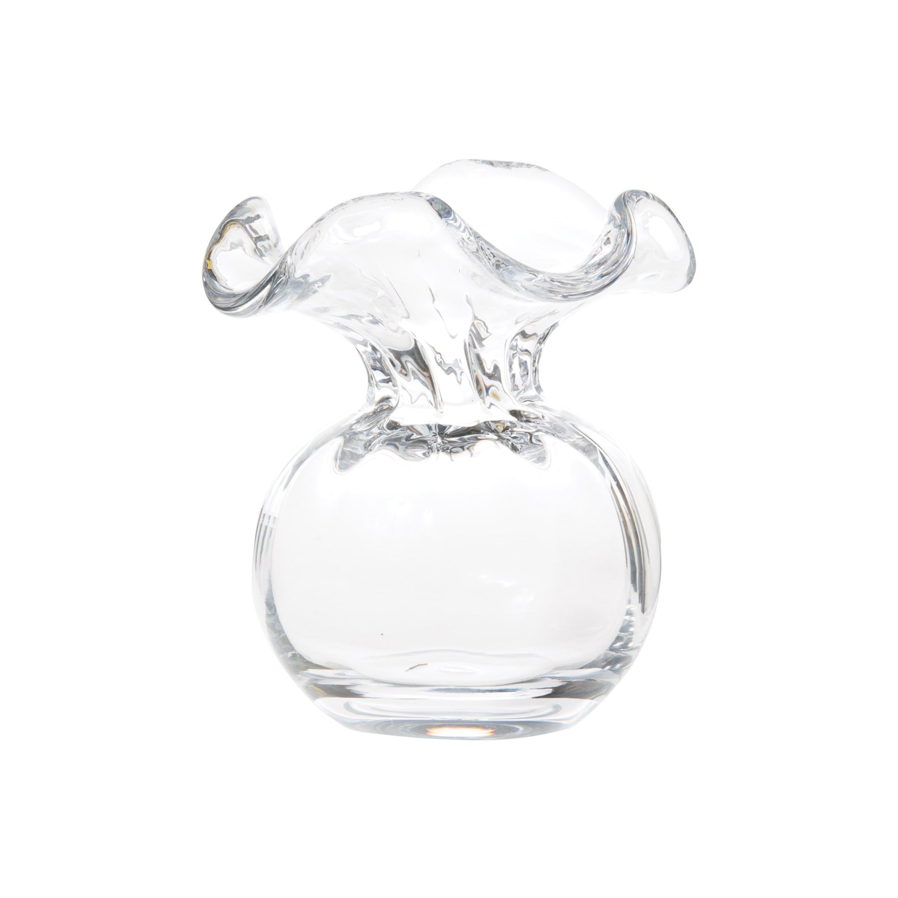 glass vase, bud vase, vietri, hibiscus vase