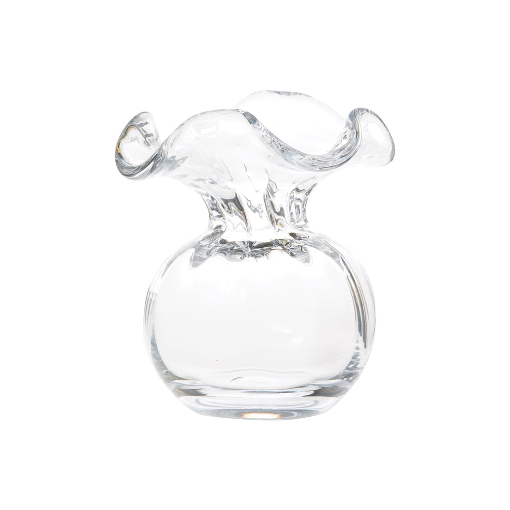 glass vase, bud vase, vietri, hibiscus vase