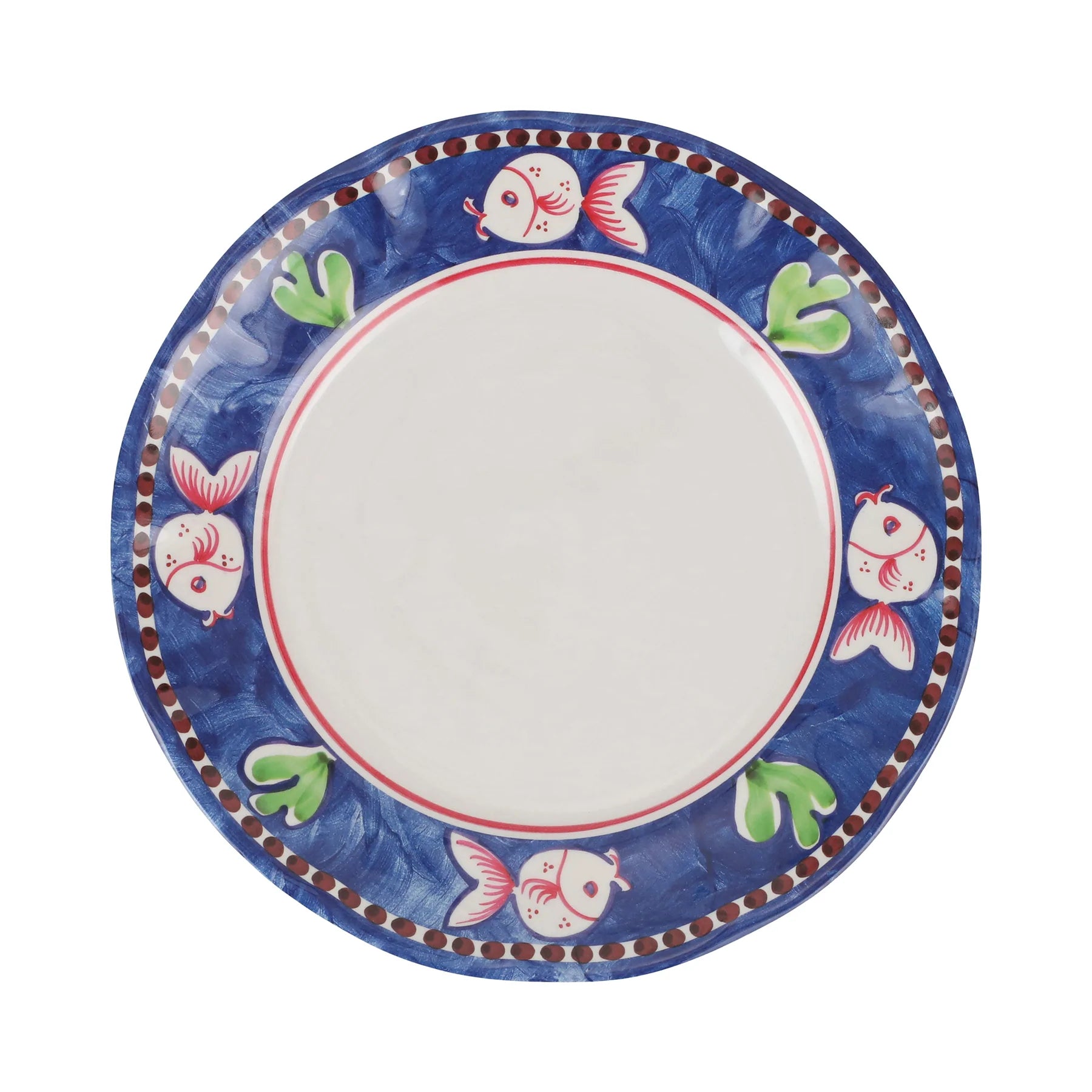Vietri | Melamine Campagna Pesce Four Piece Set