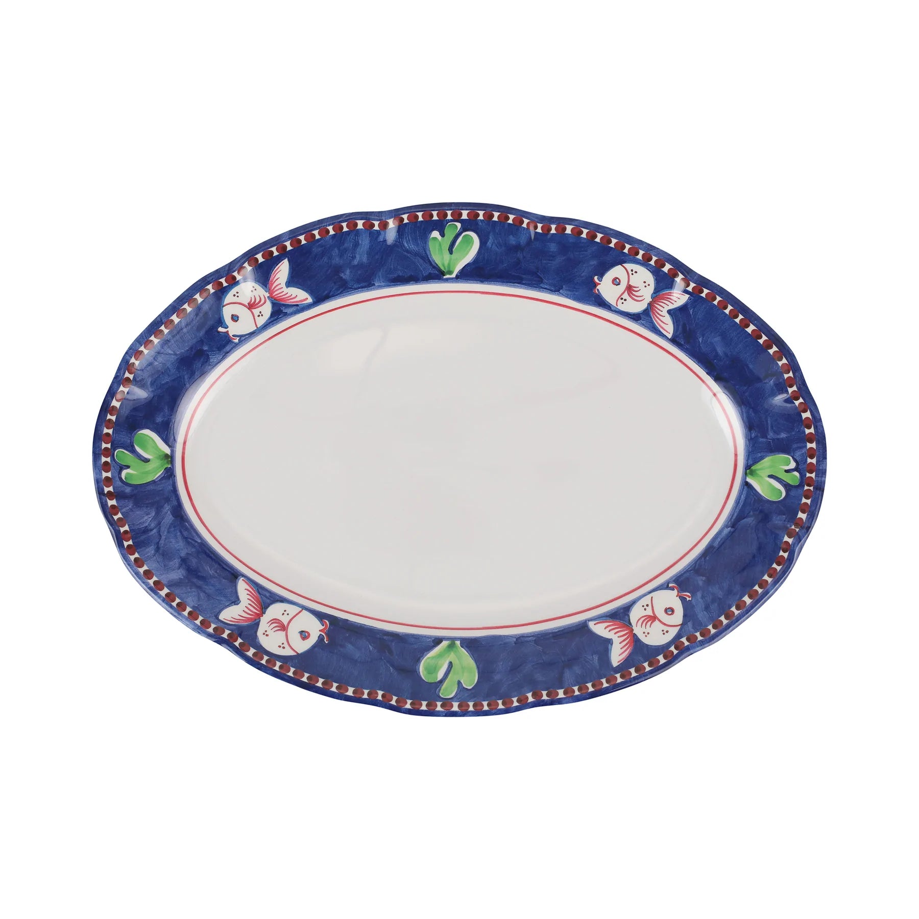 Vietri | Melamine Campagna Pesce Oval Platter